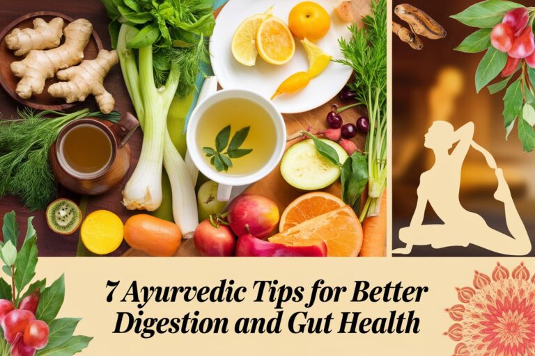 7 Ayurvedic Tips for Better Digestion and Gut Health