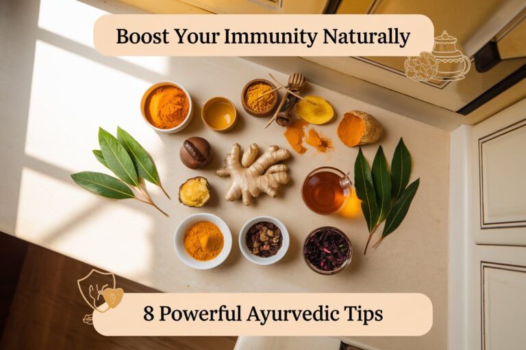 Boost Your Immunity Naturally with 8 Powerful Ayurvedic Tips