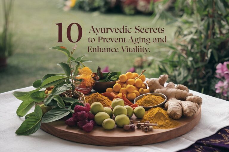 10 Ayurvedic Secrets to Prevent Aging and Enhance Vitality