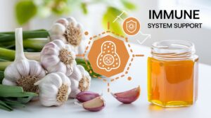 Fermented Garlic with Honey supports immune system